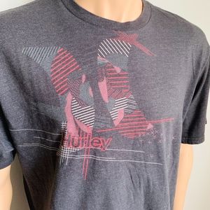 Hurley Shirts - Hurley Red Splash Graphic Tee Shirt Hurley Shirts - Hurley Red Splash Graphic Tee Shirt